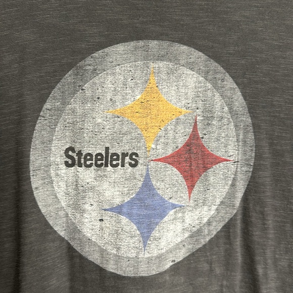 47 BRAND Men’s Pittsburg Steelers T-Shirt, Size XL, EUC - Picture 2 of 5